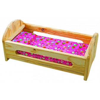 Wooden Doll Bed Set - ISBN 9781779972033