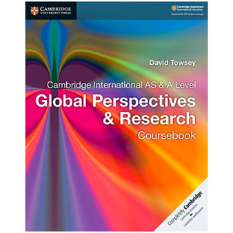 SALE - Cambridge International AS and A Level Global Perspectives and Research Coursebook - ISBN 9781107560819