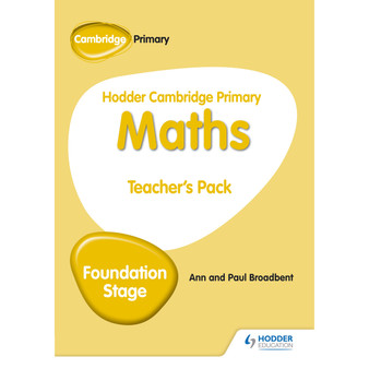 Hodder Cambridge Primary Maths Teacher's Pack Foundation Stage - ISBN 9781510431867