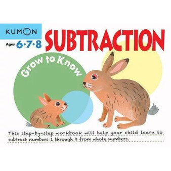 Kumon Grow to Know: Subtraction - ISBN 9781941082478