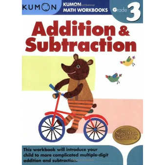 Kumon Grade 3 Addition & Subtraction - ISBN 9781933241531