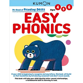 Kumon My Book of Reading Skills: Easy Phonics - ISBN 9781941082966