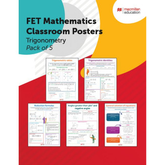 FET Mathematics Posters - Trigonometry (Pack of 5) - ISBN 9781779978851