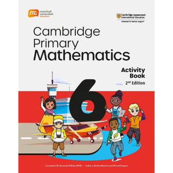 Marshall Cavendish Education Cambridge Primary Math Activity Book 6 - ISBN 9789814971201