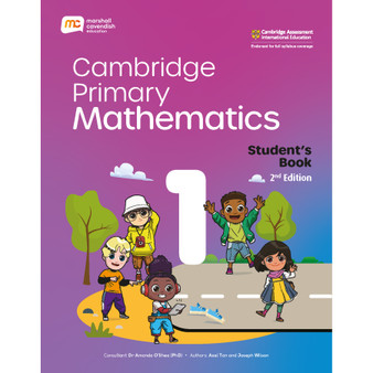 Marshall Cavendish Cambridge Primary Mathematics Student's Book 1 (2nd edition) - ISBN 9789814971096
