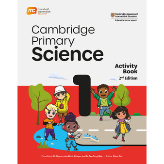 Marshall Cavendish Cambridge Primary Science Activity Book 1 (2nd edition) - ISBN 9789814971706