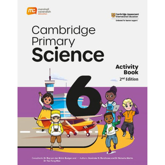 Marshall Cavendish Education Cambridge Primary Science Activity Book 6 - ISBN 9789814971850