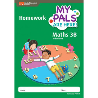 Marshall Cavendish My Pals Are Here! Primary Maths Homework Book 3B (3rd edition) - ISBN 9789810198701