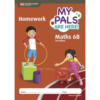 Marshall Cavendish My Pals Are Here! Primary Maths Homework Book 6B (3rd edition) - ISBN 9789813166431
