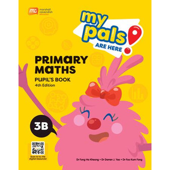 Marshall Cavendish My Pals Are Here! Primary Maths Pupil's Book 3B (4th edition) - ISBN 9789815108903