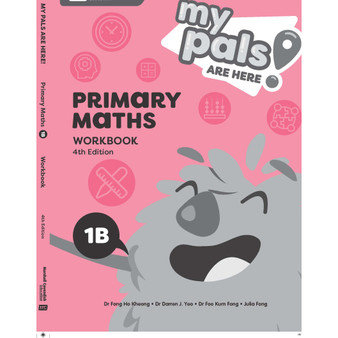 Marshall Cavendish My Pals Are Here! Primary Maths Grade 2 Workbook 1B (4th edition) - ISBN 9789815014006