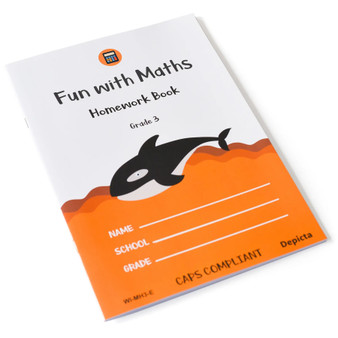 Fun with Maths Homework Book - Grade 3 - ISBN 9781776082568