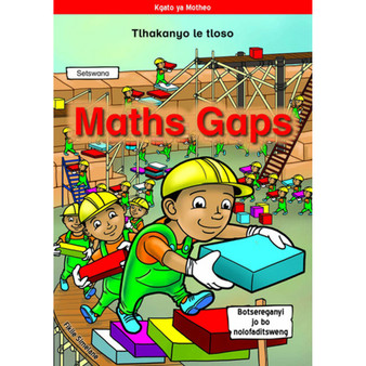 Maths Gaps Setswana: Tlhakanya Le Tloso - ISBN 9781431055043