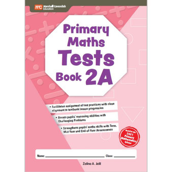 Marshall Cavendish Primary Maths Tests Book 2A - ISBN 9789815028959