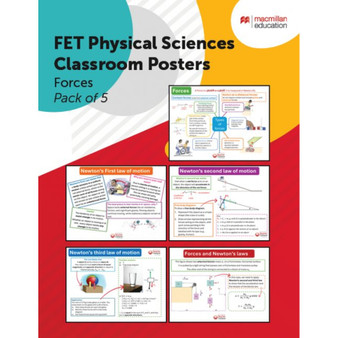 FET Physical Sciences Posters - Forces (Pack of 5) - ISBN 9781779979827