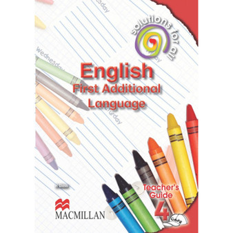 Solutions For All English First Additional Language Grade 4 Teacher's Guide - ISBN 9781431009015