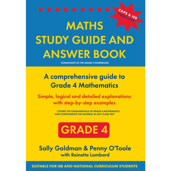 Maths Study Guide and Answer Book Grade 4 - ISBN 9780637009386