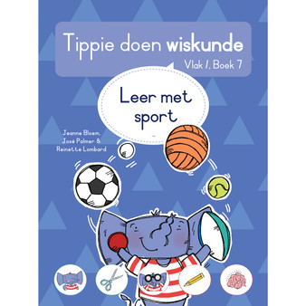 Tippie doen wiskunde (Vlak 1 Boek 7): Leer met sport - ISBN 9780637001090