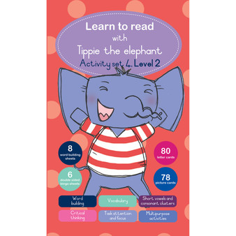 Learn to read with Tippie the elephant Activity Set 4 (Level 2) - ISBN 9780637000567