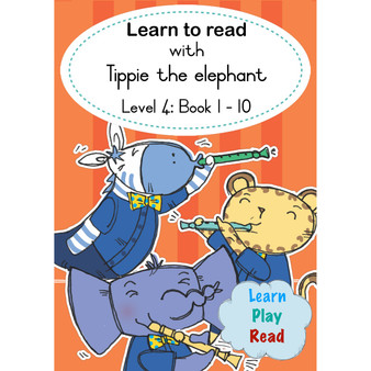 Learn to read with Tippie the elephant (Level 4 Book 1-10) - ISBN 9781776350292