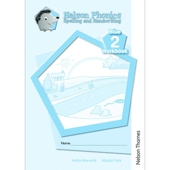 Nelson Phonics Spelling and Handwriting Blue Workbooks 2 (Pack of 10) - ISBN 9781408506103