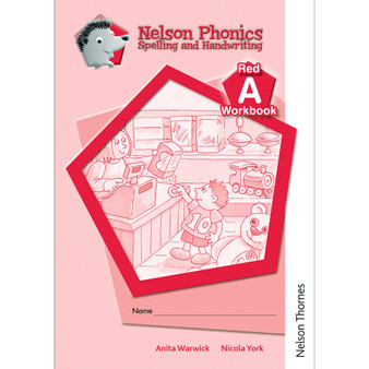 Nelson Phonics Spelling and Handwriting Workbook A Red Level - ISBN 9781408506127