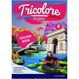 Oxford Tricolore Teacher Book 4 and Audio Pack (6th edition) - ISBN 9781382073837