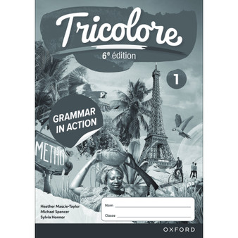 Oxford Tricolore Grammar in Action Workbook 1 (6th edition) (Pack of 8) - ISBN 9781382045230