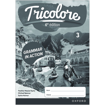 Oxford Tricolore Grammar in Action Workbook 3 (6th edition) (Pack of 8) - ISBN 9781382045315