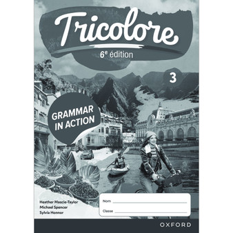 Oxford Tricolore Grammar in Action Workbook 3 (6th edition) (Pack of 8) - ISBN 9781382045315