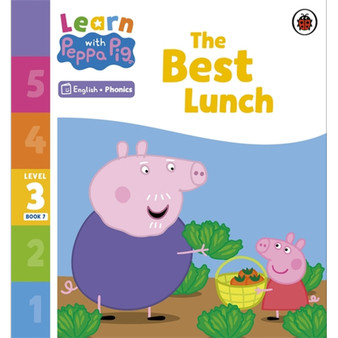Learn with Peppa Phonics Level 3 Book 7 – The Best Lunch (Phonics Reader) - ISBN 9780241576281