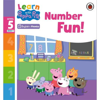 Learn with Peppa Phonics Level 5 Book 9 – Number Fun! (Phonics Reader) - ISBN 9780241577165