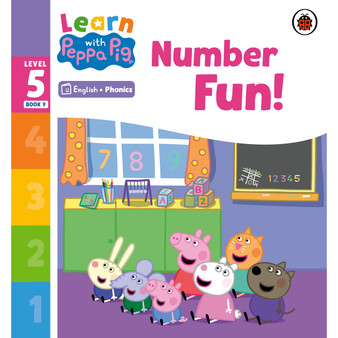 Learn with Peppa Phonics Level 5 Book 9 – Number Fun! (Phonics Reader) - ISBN 9780241577165