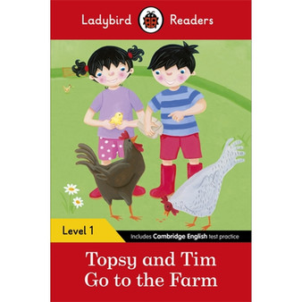 Ladybird Readers Level 1 - Topsy and Tim - Go to the Farm (ELT Graded Reader) - ISBN 9780241283554