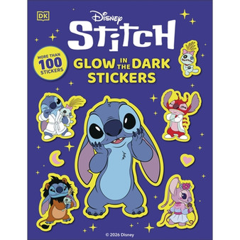 Disney Stitch Glow in the Dark Ultimate Sticker Book - ISBN 9780241817360