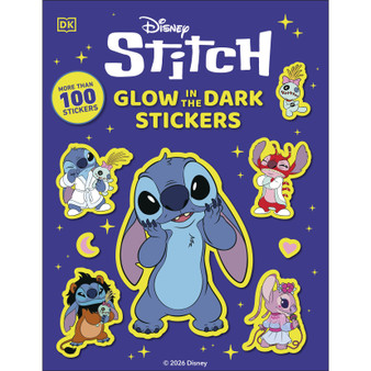 Disney Stitch Glow in the Dark Ultimate Sticker Book - ISBN 9780241817360