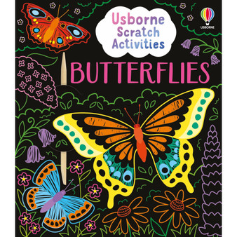 Usborne Scratch Activities Butterflies - ISBN 9781836043287