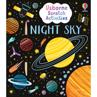 Usborne Scratch Activities Night Sky - ISBN 9781836043270