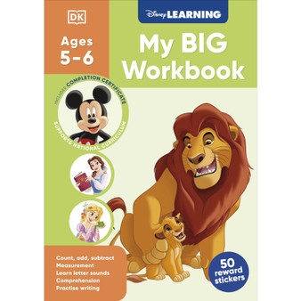 Disney Learning Big Workbook Ages 5-6 (Year 1) - ISBN 9780241763841