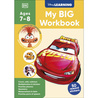 Disney Learning Big Workbook Ages 7-8 (Year 3) - ISBN 9780241763865