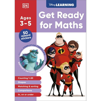 Disney Learning Get Ready for Maths (Ages 3-5) - ISBN 9780241763780