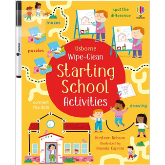 Wipe-Clean Starting School Activities - ISBN 9781835403495
