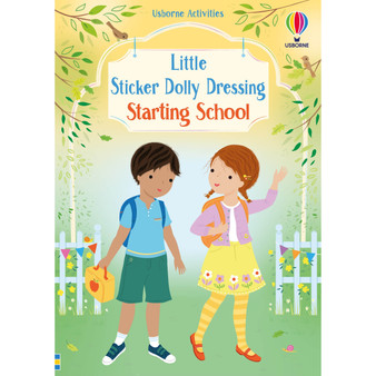 Little Sticker Dolly Dressing Starting School - ISBN 9781805077459