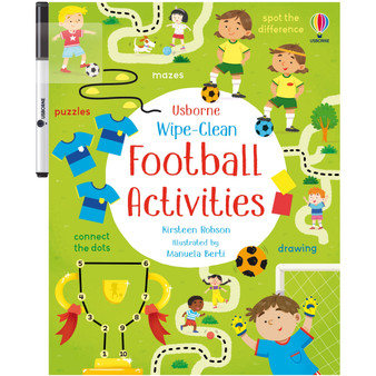 Wipe-Clean Football Activities - ISBN 9781835408636