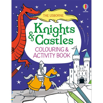 Knights and Castles Colouring and Activity Book - ISBN 9781836044147