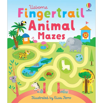 Fingertrail Animal Mazes - ISBN 9781805077213