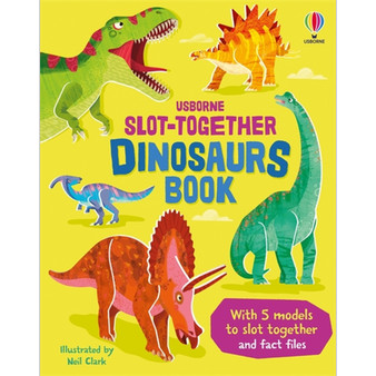 Slot-together Dinosaurs Book - ISBN 9781805076667