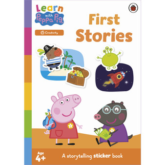Learn with Peppa: First Stories sticker activity book - ISBN 9780241645673