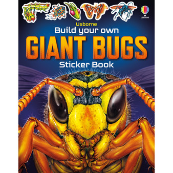 Build Your Own Giant Bugs Sticker Book - ISBN 9781805312291