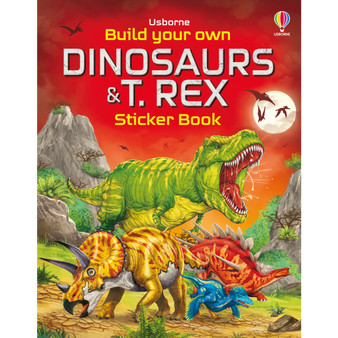 Build Your Own Dinosaurs and T. Rex Sticker Book - ISBN 9781805315810